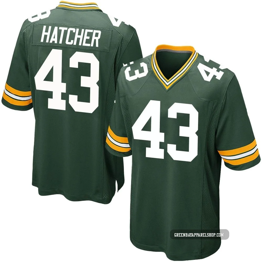 BRUNT PACKER パッカー　ブラント Packers Broughton Hatcher Hot Selling Jerseys - Green Bay Packers