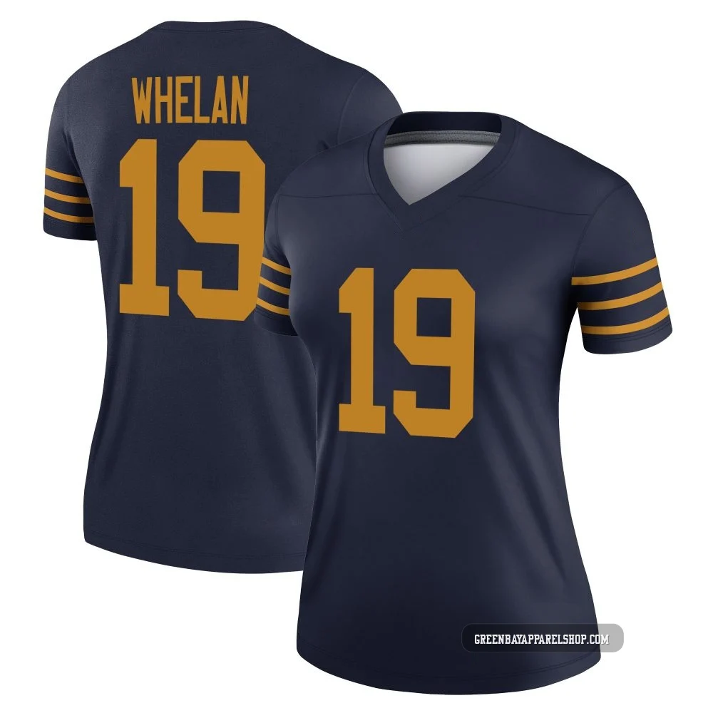 Daniel Whelan ＃19 Women's Legend Green Bay Packers Navy The 1923 Classic Jersey