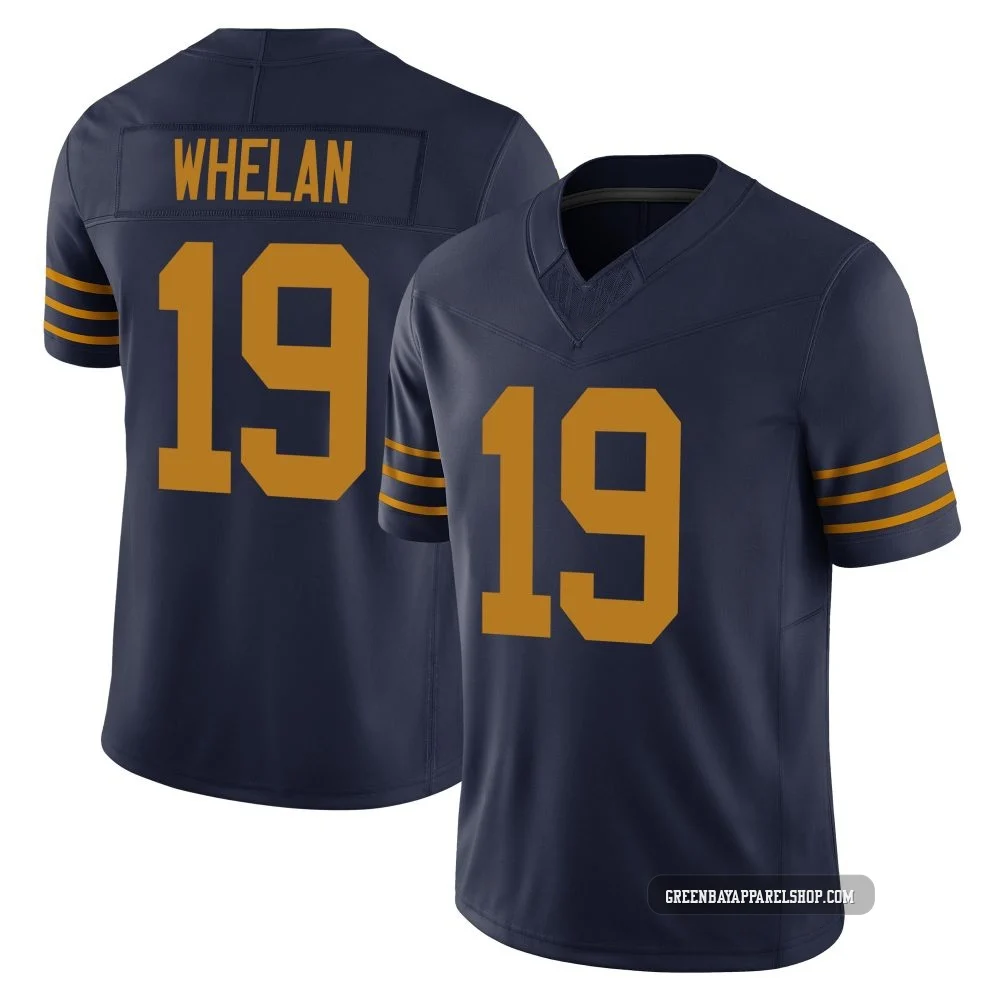Daniel Whelan ＃19 Youth Limited Green Bay Packers Navy The 1923 Classic Vapor F.U.S.E. Jersey