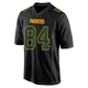 Jakobie Keeney-James ＃84 Men's Game Green Bay Packers Black Fashion Jersey
