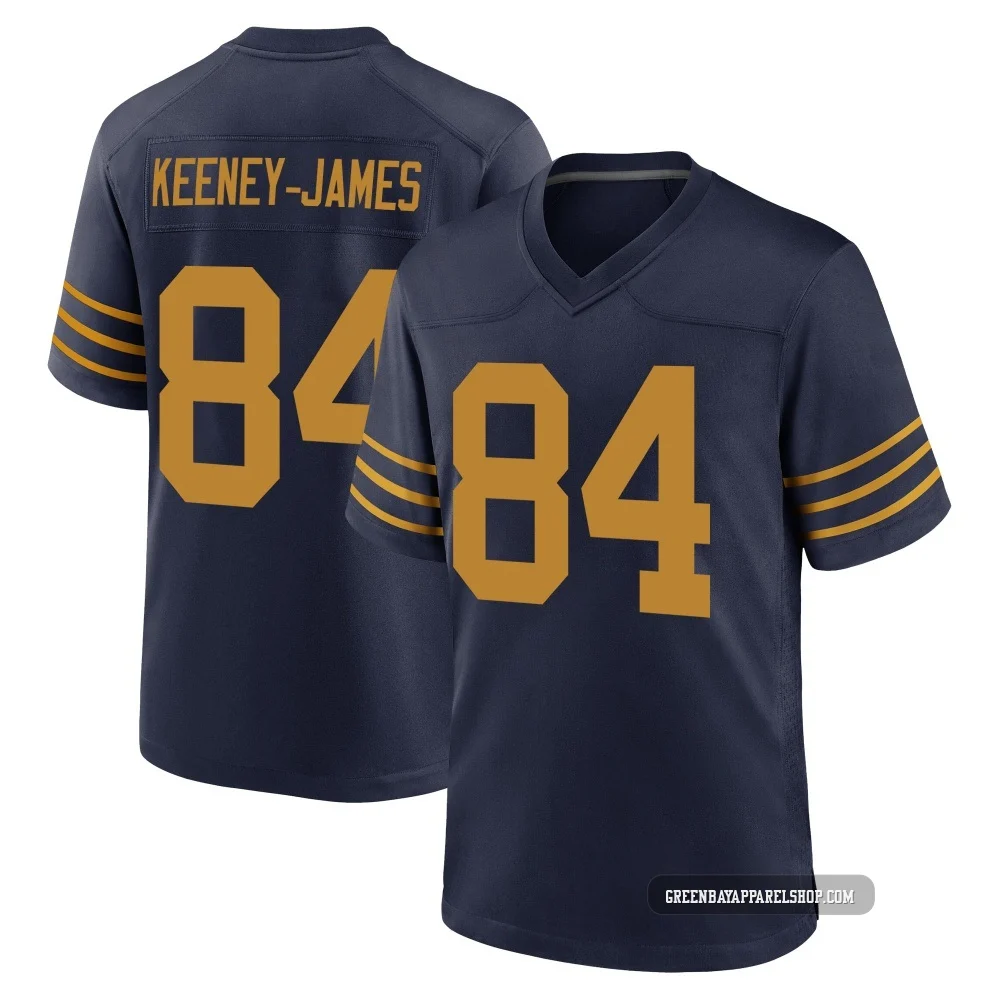Jakobie Keeney-James ＃84 Youth Game Green Bay Packers Navy The 1923 Classic Jersey