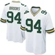 Karl Brooks ＃94 Youth Game Green Bay Packers White Jersey