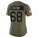 Leonard Payne ＃68 Women's Limited Green Bay Packers Olive 2025 Salute to Service Jersey