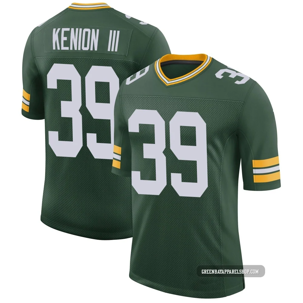 Murvin Kenion III ＃39 Men's Limited Green Bay Packers Green Classic Jersey