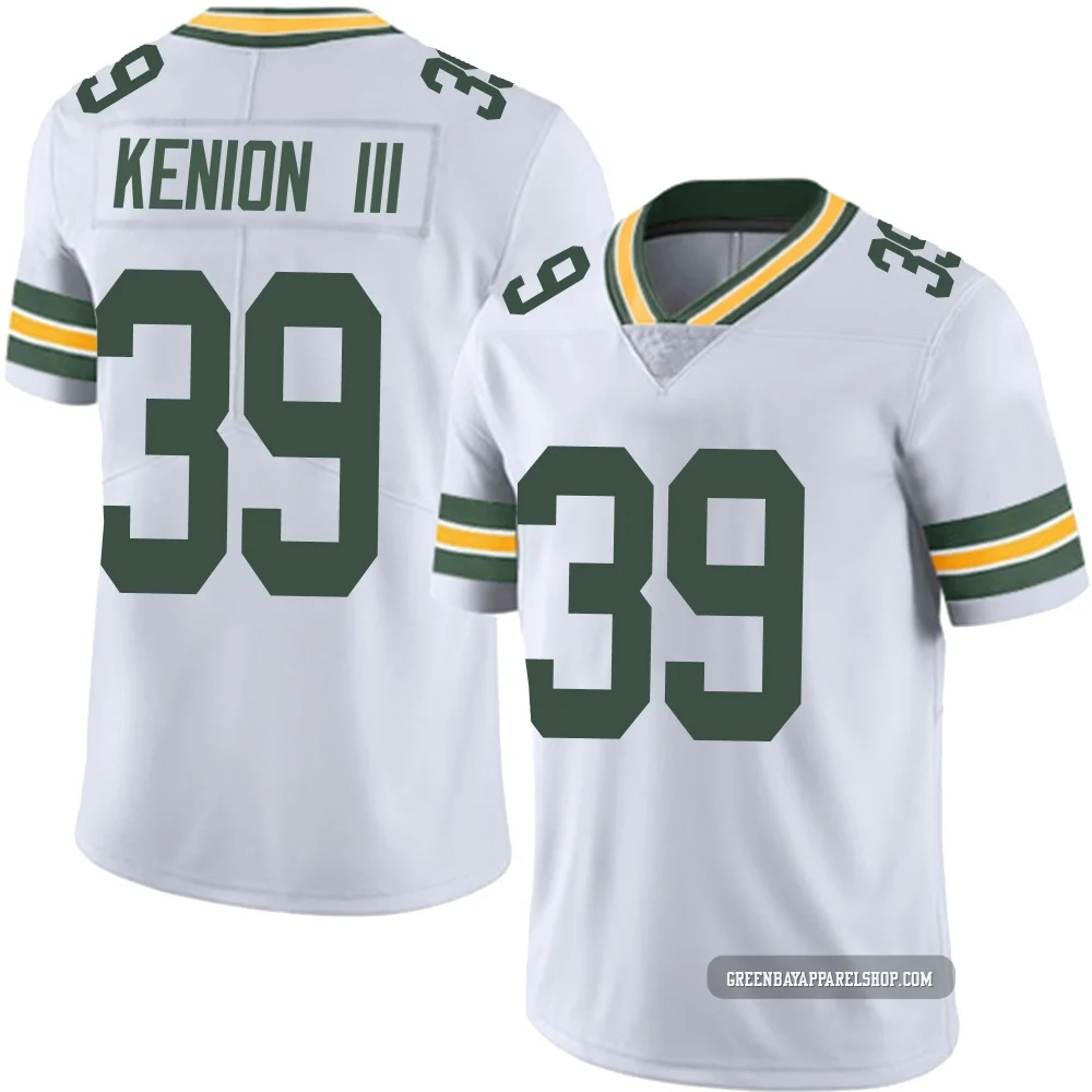 Murvin Kenion III ＃39 Men's Limited Green Bay Packers White Vapor Untouchable Jersey